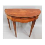 A 19thC. mahogany tea table a/f 35in diameter x 28