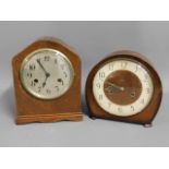 A Smiths mantle clock & other other