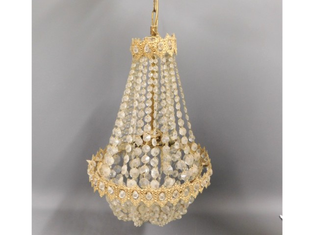 A 36in drop chandelier