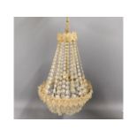 A 36in drop chandelier