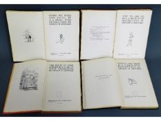 Four A. A. Milne books including Winnie The Pooh f