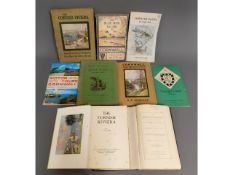 A quantity of books relating to Cornwall including