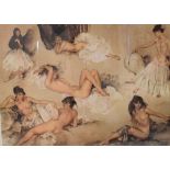 After Sir William Russell Flint - Variations II, limited edition print No.23/850, 49.5cm x 68.5cm,