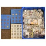 Coins - Quantity of mainly early 20th Century GB silver coinage Condition: Mainly George V/George VI