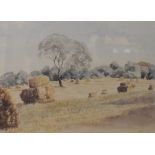Irene Scott - Watercolour - 'Late Summer, Chapstead - Surrey', signed lower right, 31cm x 41.5cm
