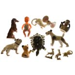 Quantity of ceramic figures, Sooty and Sweep figure and various other ceramic animals etc Condition: