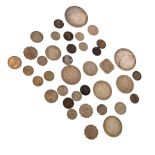 Coins - Collection of mainly GB and Indian silver coinage, Queen Victoria - George V Condition: Some