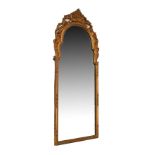 Mid 20th Century gilt framed mirror, 107cm x 45cm Condition: **General condition consistent with
