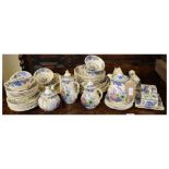 Quantity of Masons Ironstone table ware Condition: Some rough edges to some of the pieces and