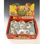 Toys - Enid Blyton Noddy bone china tea set, boxed Condition: Box is worn and has splits to the