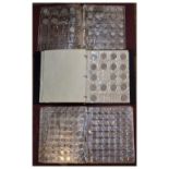 Coins - Collection of mainly 20th Century GB coinage in three albums to include; half-crowns,