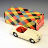 Triang Minic M002 Austin Healy 100/6, 1/20 scale (a/f) Condition: Wear to box and sticker, front