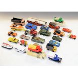 Assorted group of Corgi and Matchbox Superfast etc die-cast model vehicles Condition: General