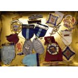 Masonic Interest - Quantity of Masonic medals and badges to include, The Royal Masonic Hospital,