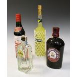 Wines & Spirits - Four various bottles of spirits to include; Plymouth Sloe Gin, Pallini Limoncello,