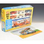 Corgi Toys Whizzwheels gift set 20 comprising: MGCGT, Volvo P.1800, Porsche Targa 911S, Rover