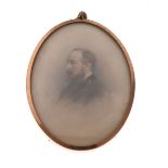 Oval portrait miniature of Solomon Augustus Richards, father of Francis Augustus Richards, cased