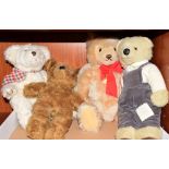 Steiff original teddy bear, 0201-41, together with Byron Bear, and two others (4) Condition: **
