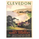 Local Interest - Collection of coloured prints and photographs of Clevedon, all framed and glazed