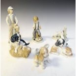 Nao porcelain figure group Condition: No obvious faults or restoration **General condition