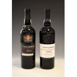 Wines & Spirits - Two bottles of Taylor's LBV Port 1994 and 2003 (2) Condition: Seals are intact