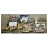 Quantity of Danbury Mint 'Last of the Summer Wine' Series ceramic cottages, together with the