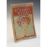'The Woman's Weekly' Number 1 volume 1, November 4th 1911 Condition: Crease otherwise clean with