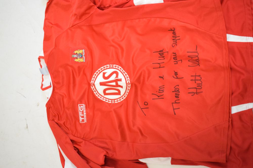 Sporting Memorabilia - Collection of Bristol City Football Club signed replica kits, together with - Image 9 of 9