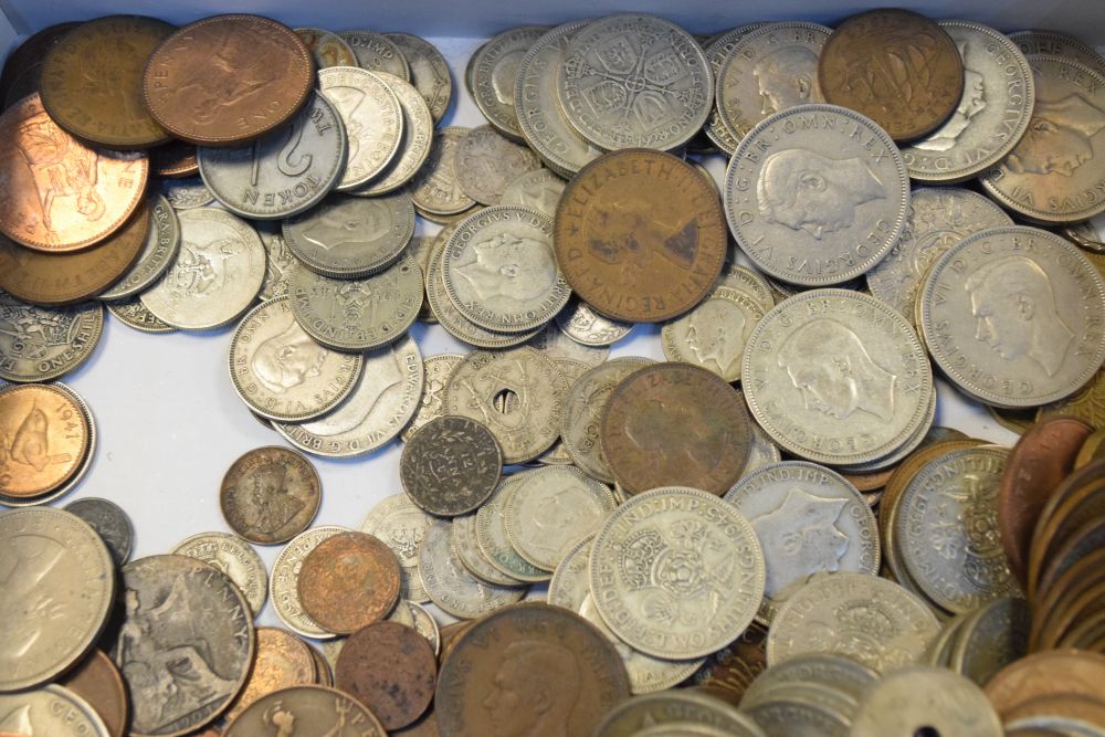 Coins - Collection of 20th Century mainly GB coinage Condition: Heavy wear to most coins, please see - Image 6 of 7