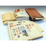 Stamps - Collection of assorted albums to include; Excelsior, Pelham, Lincoln and others loose