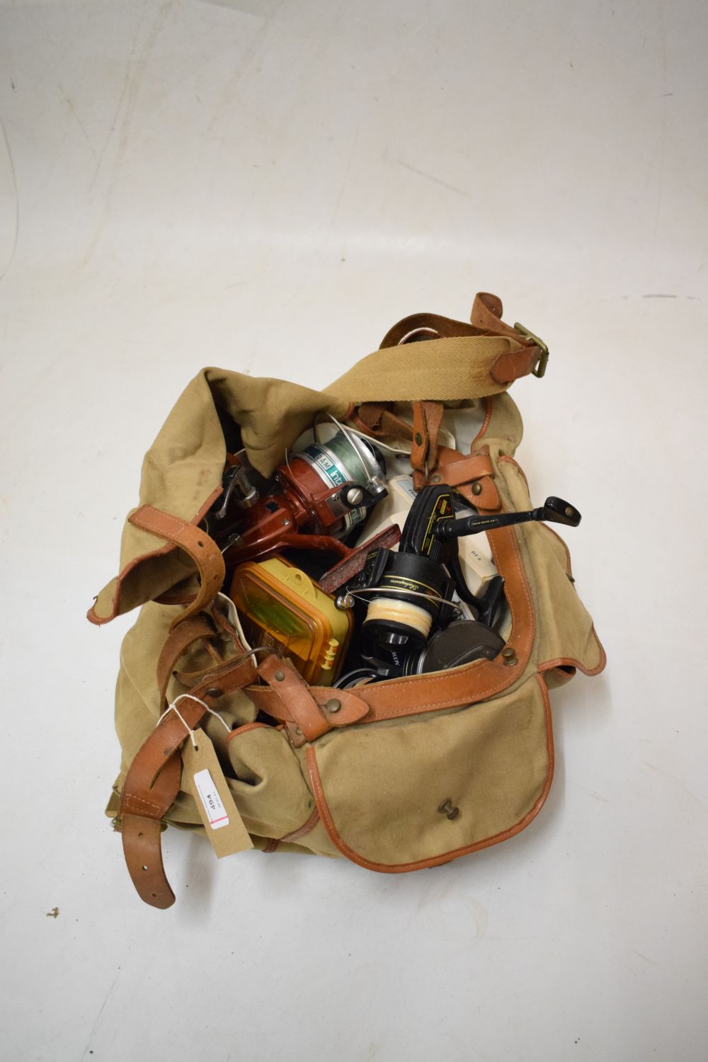 Bag of fishing tackle including reels, Hardy fly line etc Condition: Refer to department. **Due to - Image 6 of 6