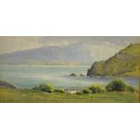 Irish Interest - G.W. Morrison (Early 20th Century) - Watercolour - Cushendun Bay, Co. Antrim,
