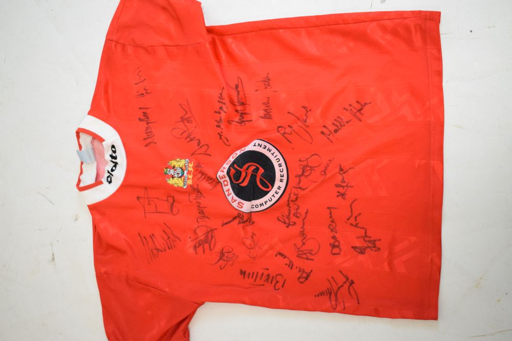 Sporting Memorabilia - Collection of Bristol City Football Club signed replica kits, together with - Image 5 of 9