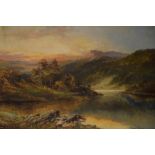 Henry Cooper - Oil on canvas - Lakeland scene, signed bottom right, 50cm x 75cm Condition: