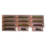 Quantity of Lima 00 gauge railway train set carriages and locomotives, all boxed Condition: