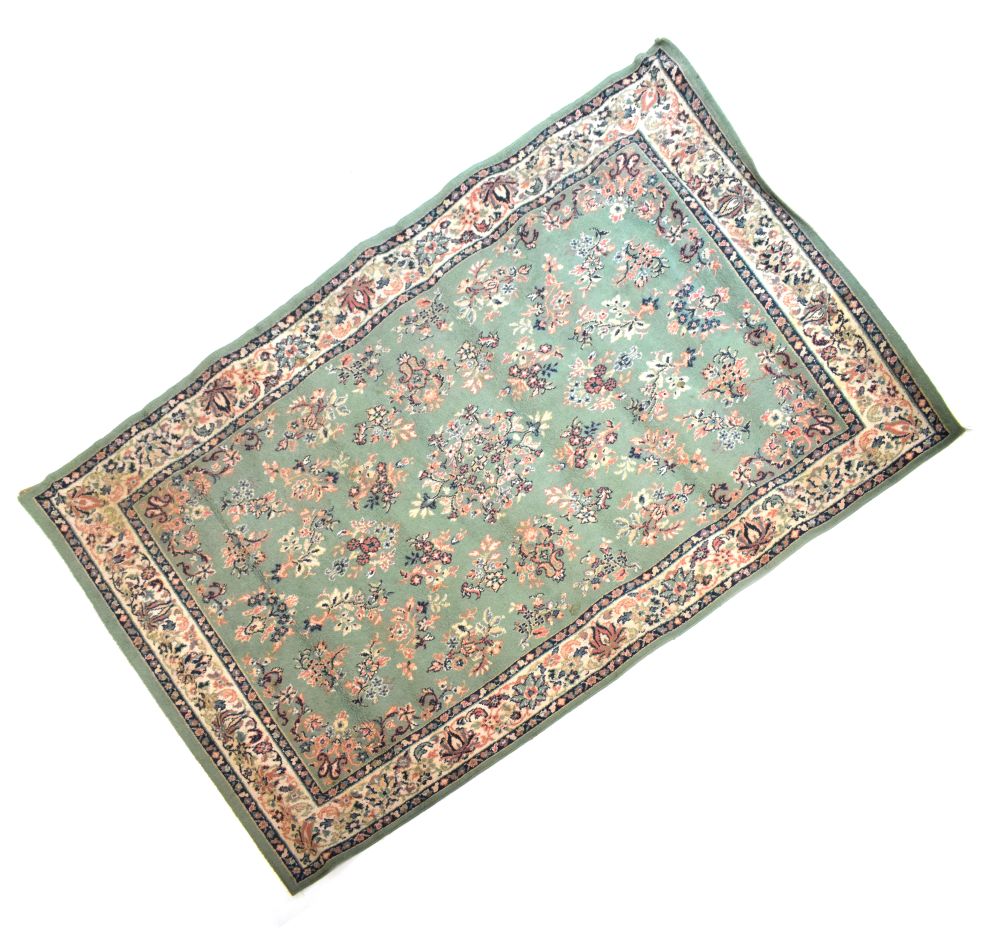 Machine made wool rug, 170cm x 230cm Condition: Would benefit from a clean, otherwise appears