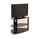 Panasonic Viera TX-32A400B television with remote control and black glass stand Condition: Not