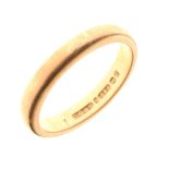 Gentleman's 9ct gold wedding band, size Q½, 4g approx Condition: ** Due to current lockdown