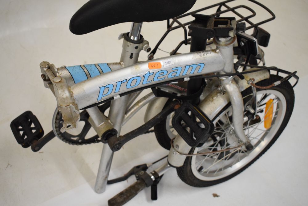 Proteam folding bike Condition: This appears not to have been used for a long time, signs of - Image 6 of 6