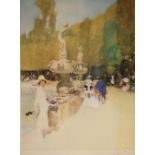 After Sir William Russell Flint, RA, PPRWS (1880-1969) - A Florentine Masquerade (Academic Series