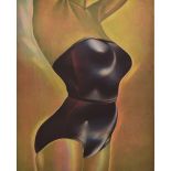 James McDonald RSW (Scottish) - Artists proof lithographic print - Body Form IV Lycra, inscribed