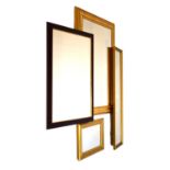 Four assorted modern wall mirrors, largest 103cm x 73cm including frame (4) Condition: **Due to