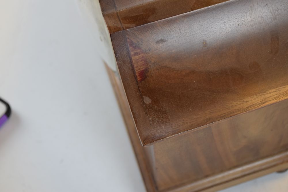 Three mantel clocks Condition: Movement on one appears replaced, glass has been pushed in, Nelson' - Image 7 of 7