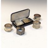 Cased set of Apollo 11 first moon landing medallions containing one Britannia standard medallion