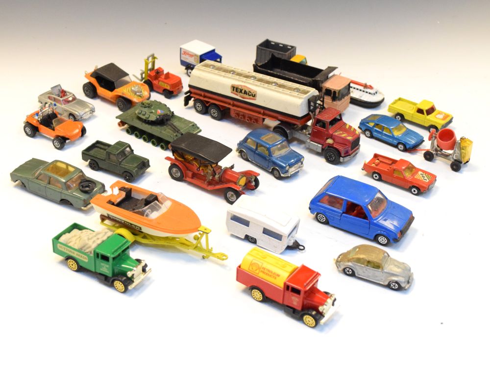 Quantity of Matchbox, Corgi, Corgi Juniors etc diecast model vehicles Condition: Majority of