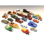 Quantity of Matchbox, Corgi, Corgi Juniors etc diecast model vehicles Condition: Majority of