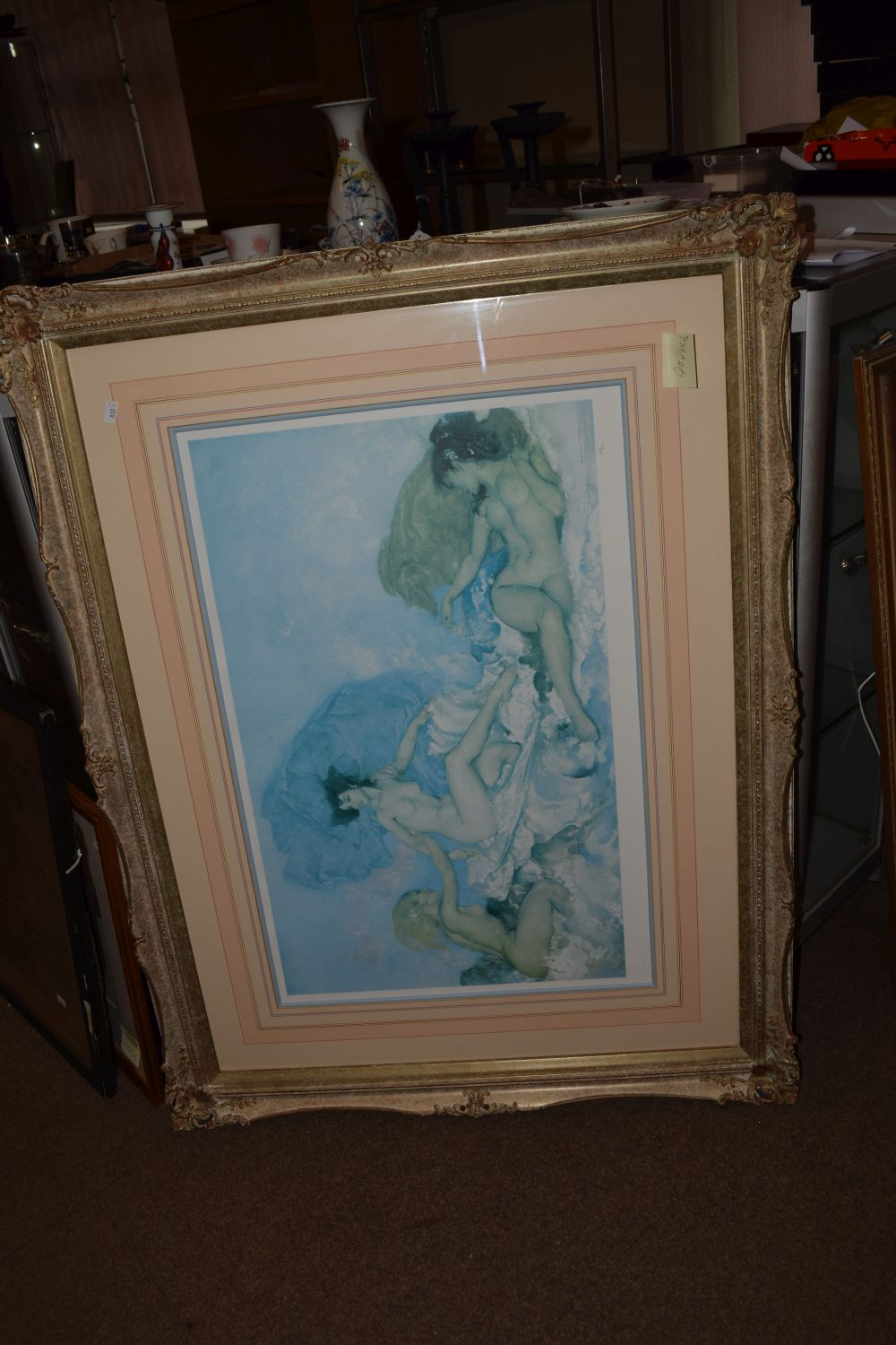 After Sir William Russell Flint - Signed limited edition print - Three Girls No.524/850, 36cm x 57. - Image 9 of 13