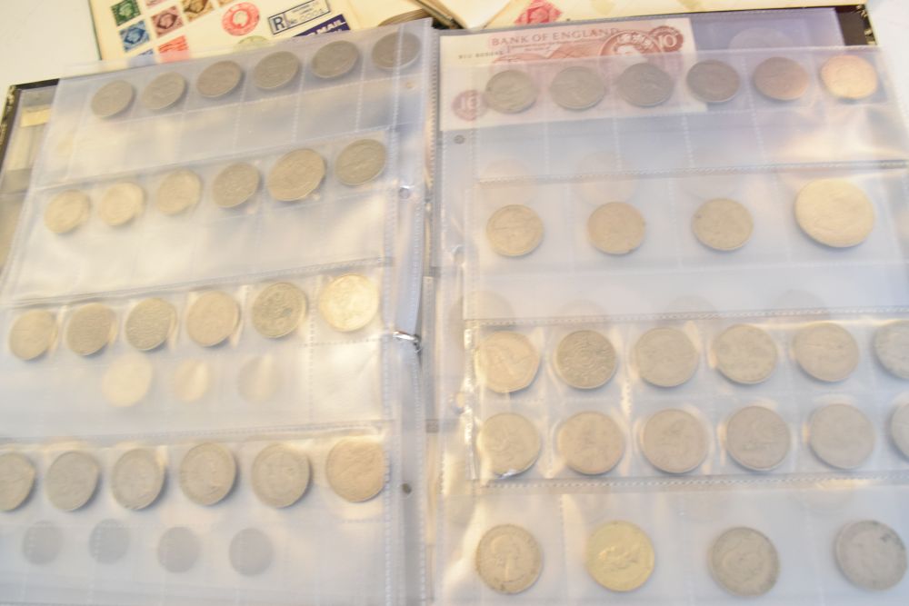 Stamps & Coins - Quantity of coins, together with four stamp albums Condition: Please see extra - Image 3 of 8