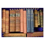 Books - Quantity of books to include; various leather bindings, collection of the Saturday Book, Old