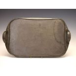 Tudric pewter tray, stamped 043 to base, 48cm wide (see lots 237,238 & 240) Condition: Some stains/